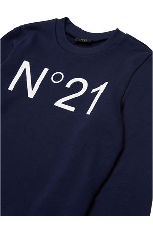 blue cotton sweatshirt N°21 KIDS | N21588N01540N821